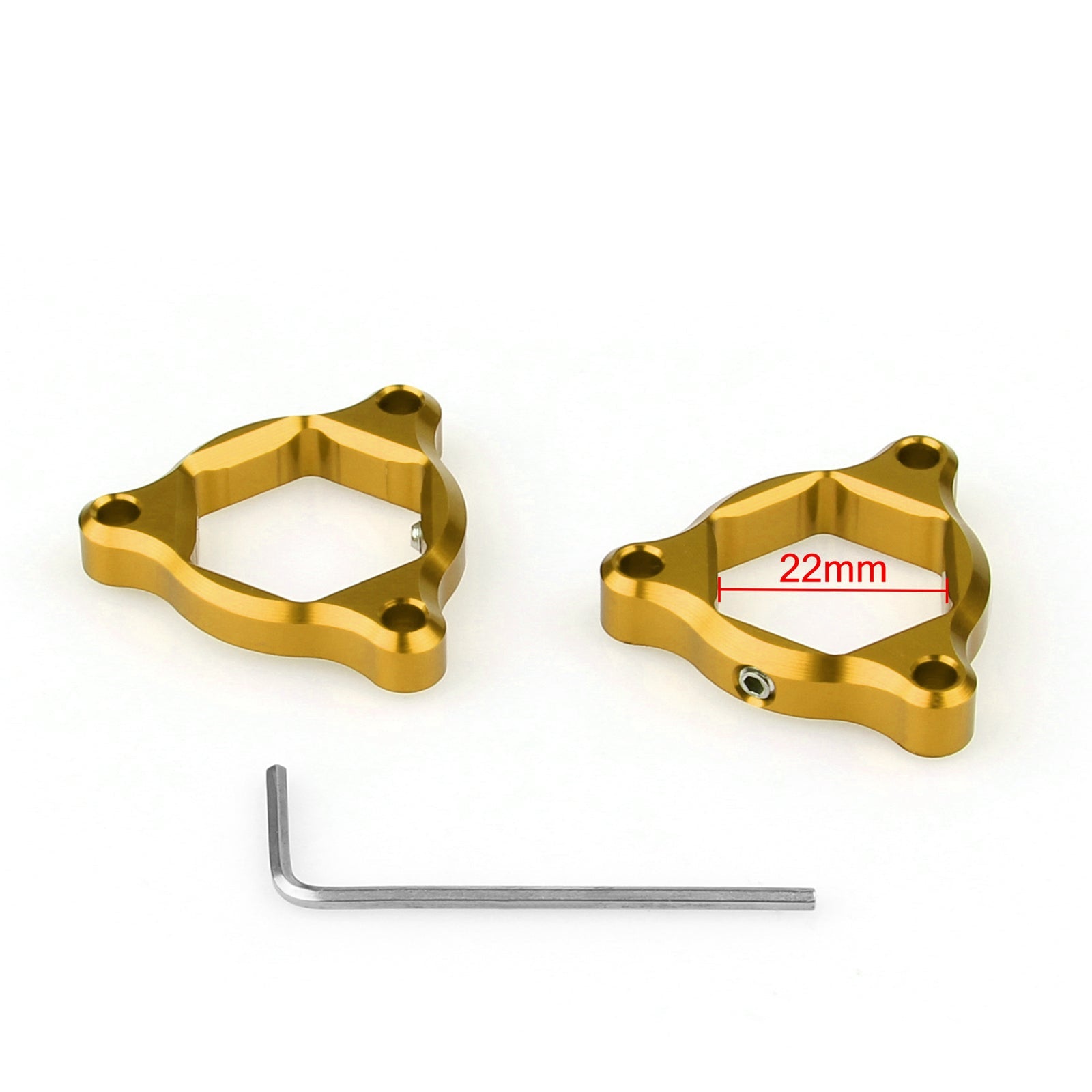 Gaffelpolastningsjusterare för ZX6R Z 1000 GSXR 600 750 Honda CBR 600 900 22mm Generic