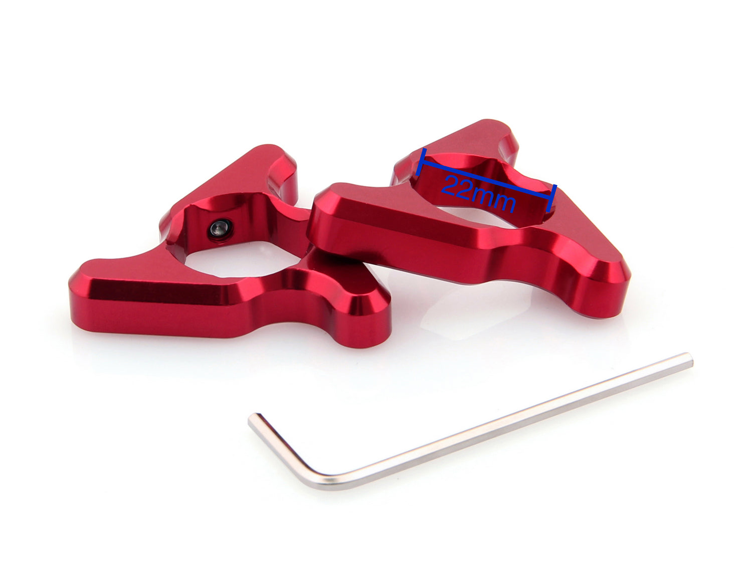 BLADE FORK PRELOAD JUSTERS för ZX6R Z 1000 GSXR 600 750 CBR 600 900 22mm Generic