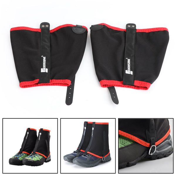 Waterproof Low Trail Leg Gaiters Ankle Protection Anti-Tear Shoes Covers