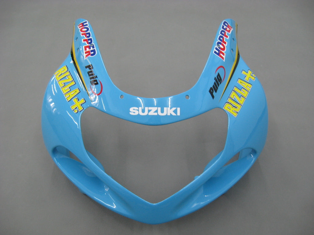 2000-2002 Suzuki GSXR 1000 Blauw Zwart Rizla Racing Stroomlijnkappen Algemeen