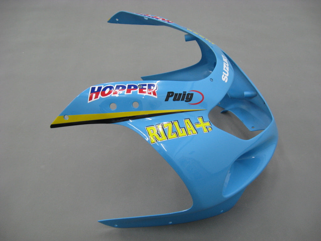 2000-2002 Suzuki GSXR 1000 Blauw Zwart Rizla Racing Stroomlijnkappen Algemeen