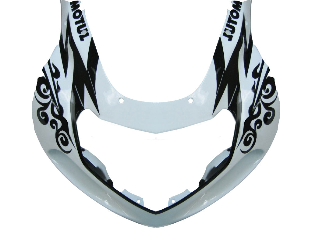 2000-2002 Suzuki GSXR 1000 White & Black Corona Racing Fairings Generic