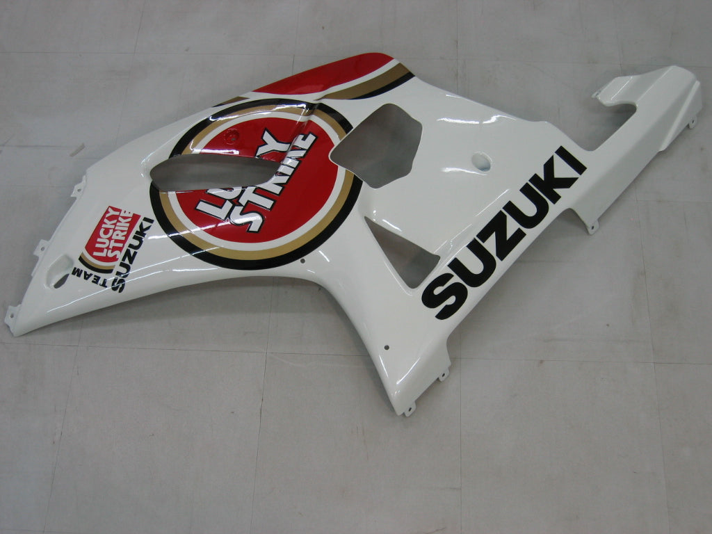 Suzuki GSXR 1000 2000-2002 Blanca & Carenados Lucky Strike Racing rojos genéricos