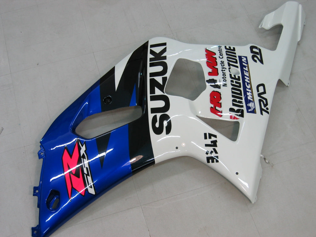 2000-2002 Suzuki GSXR 1000 Blauw & Witte Motul Racing Kuipen Generiek