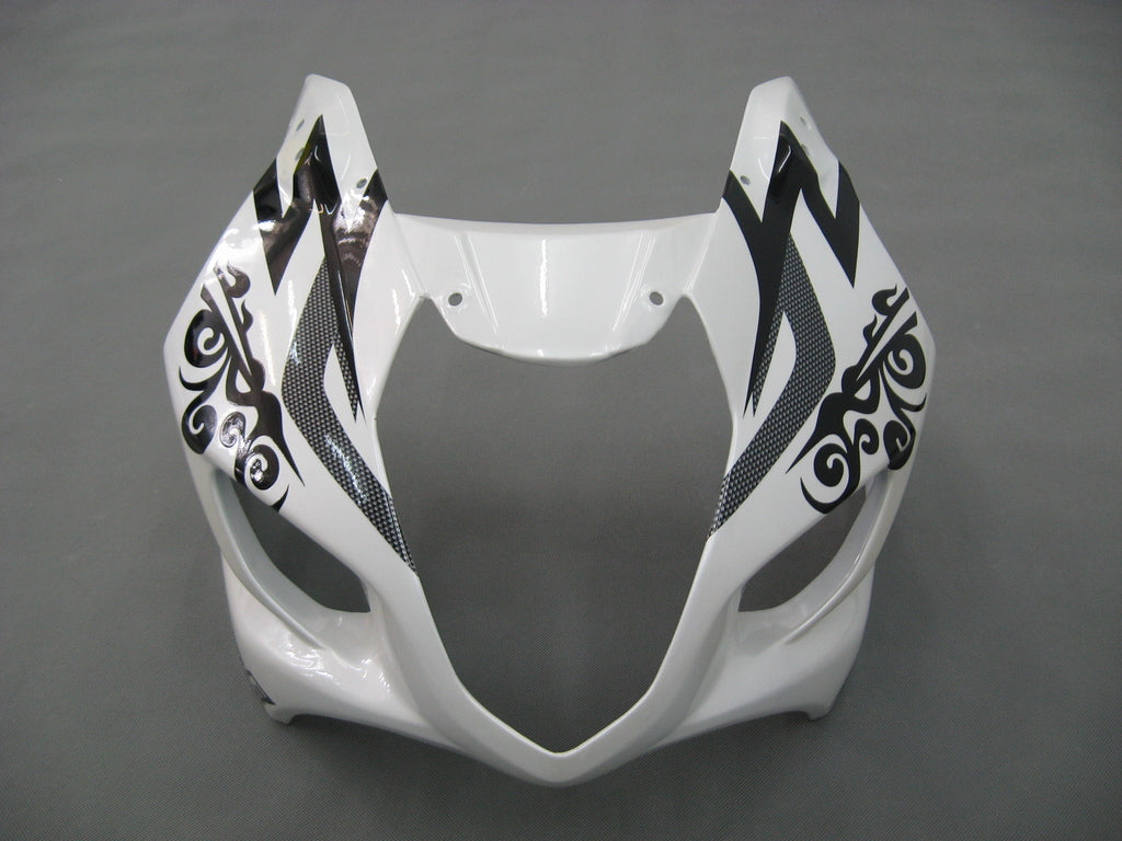 2003-2004 Suzuki GSXR 1000 White Corona GSXR Racing Carenados Genérico