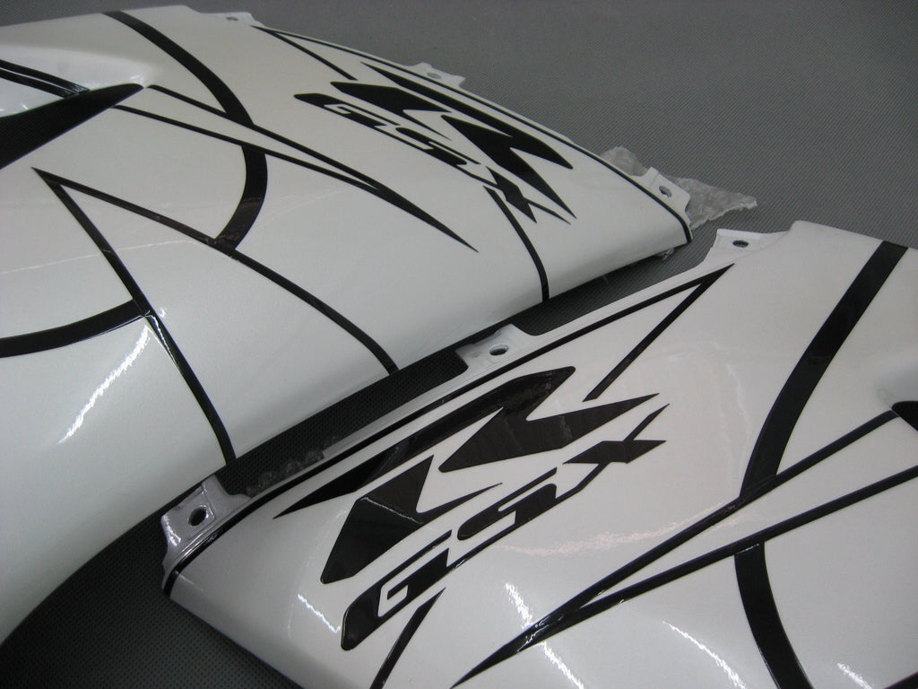 2003-2004 Suzuki GSXR 1000 White Corona GSXR Racing Carenados Genérico