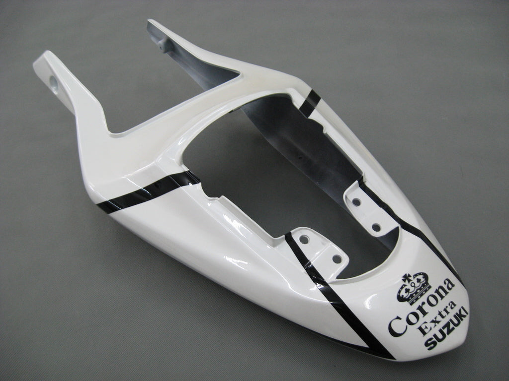 2003-2004 Suzuki GSXR 1000 White Corona GSXR Racing Carenados Genérico