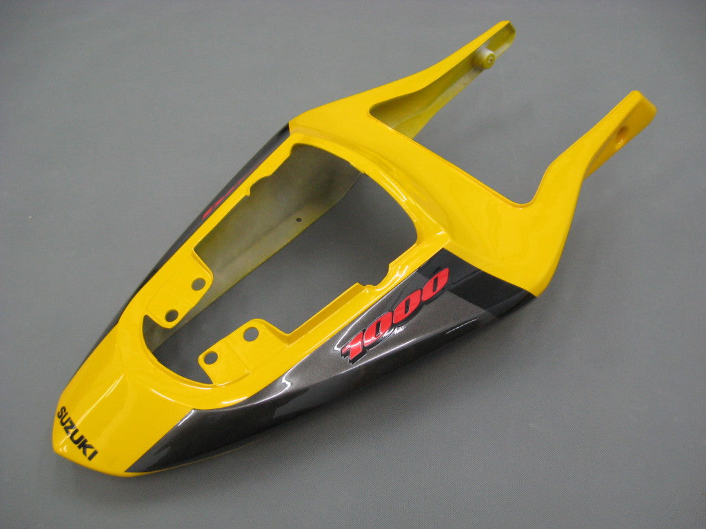 2003-2004 Suzuki GSXR 1000 Yellow & Black GSXR Racing Fairings Generic