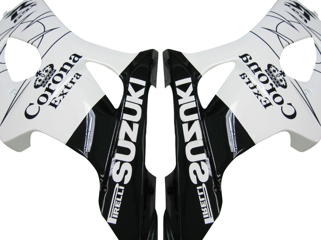 2003-2004 Suzuki GSXR 1000 Wit & Zwarte Corona Suzuki Racing Kuipen Generiek