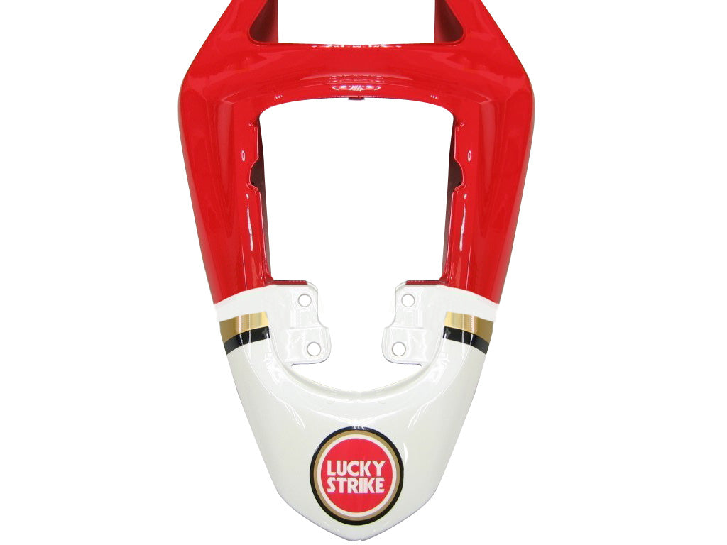 2003-2004 Suzuki GSXR 1000 blanco y rojo Lucky Strike Racing carenados genéricos