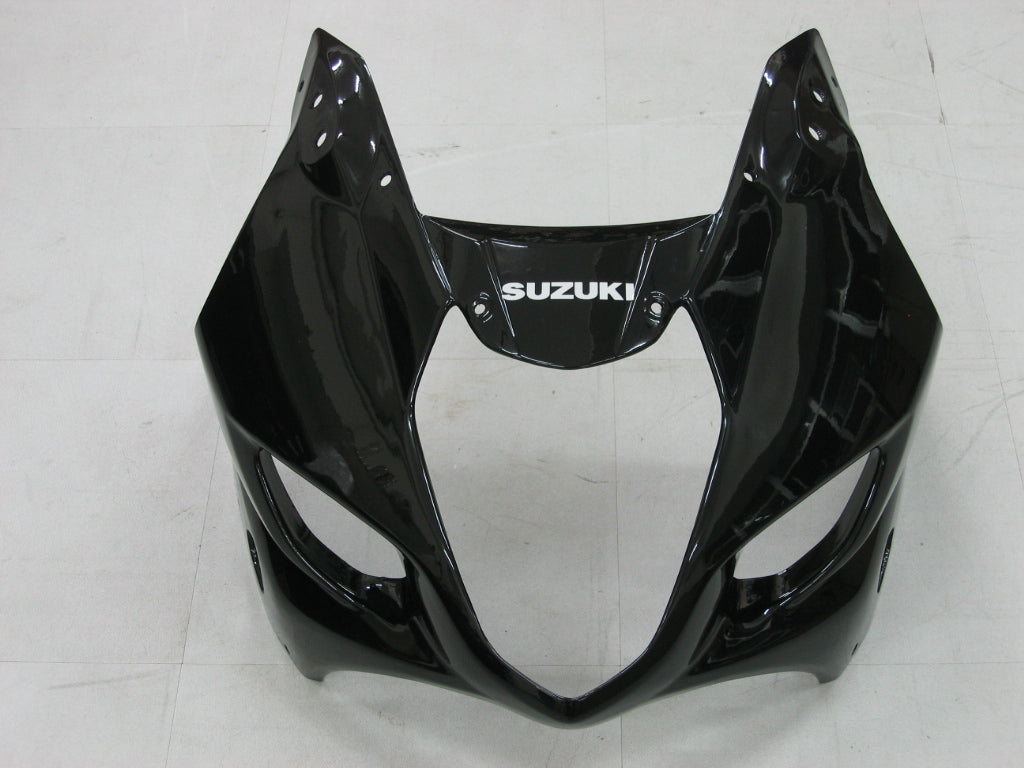 2003-2004 GSXR1000 Bodywork Fairing Black ABS Injection Molded Plastics Set Generic