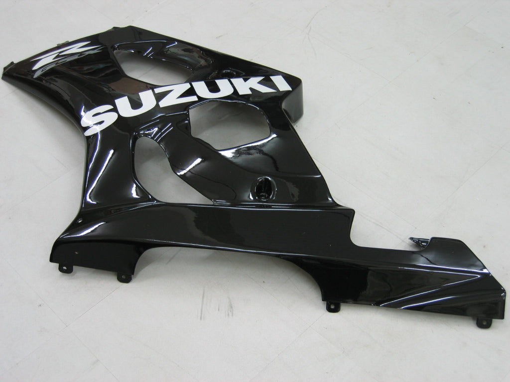 2003-2004 GSXR1000 carrosseriekuip zwart ABS spuitgegoten kunststoffen set algemeen