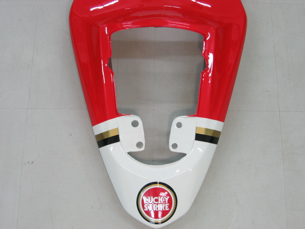 2003-2004 GSXR1000 Bodywork Fairing Black Red ABS Injection Molded Plastics Set Generic