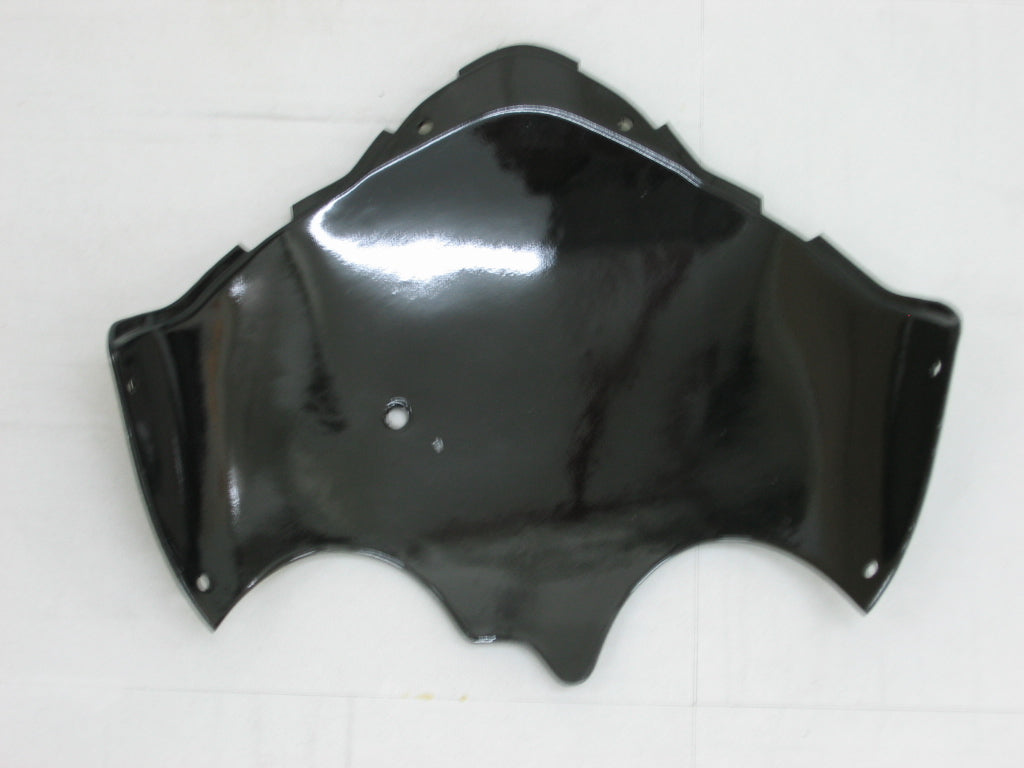 2003-2004 GSXR1000 Bodywork Fairing Black Blue ABS Injection Molded Plastics Set Generic