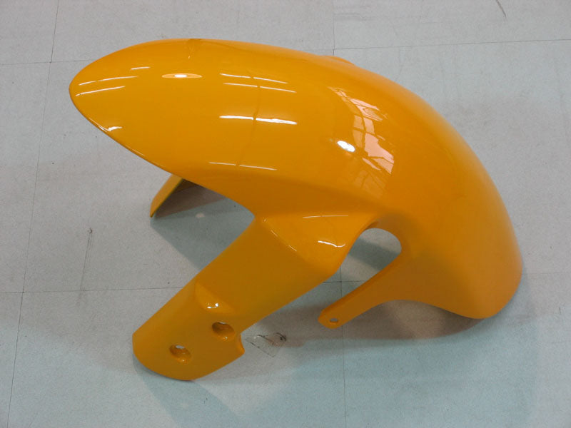 2005-2006 GSXR1000 FAIRING FAIRING JAUNE ABS ABS PLASTIQUES MOULÉS PLASTIQUES GÉNÉRIQUE