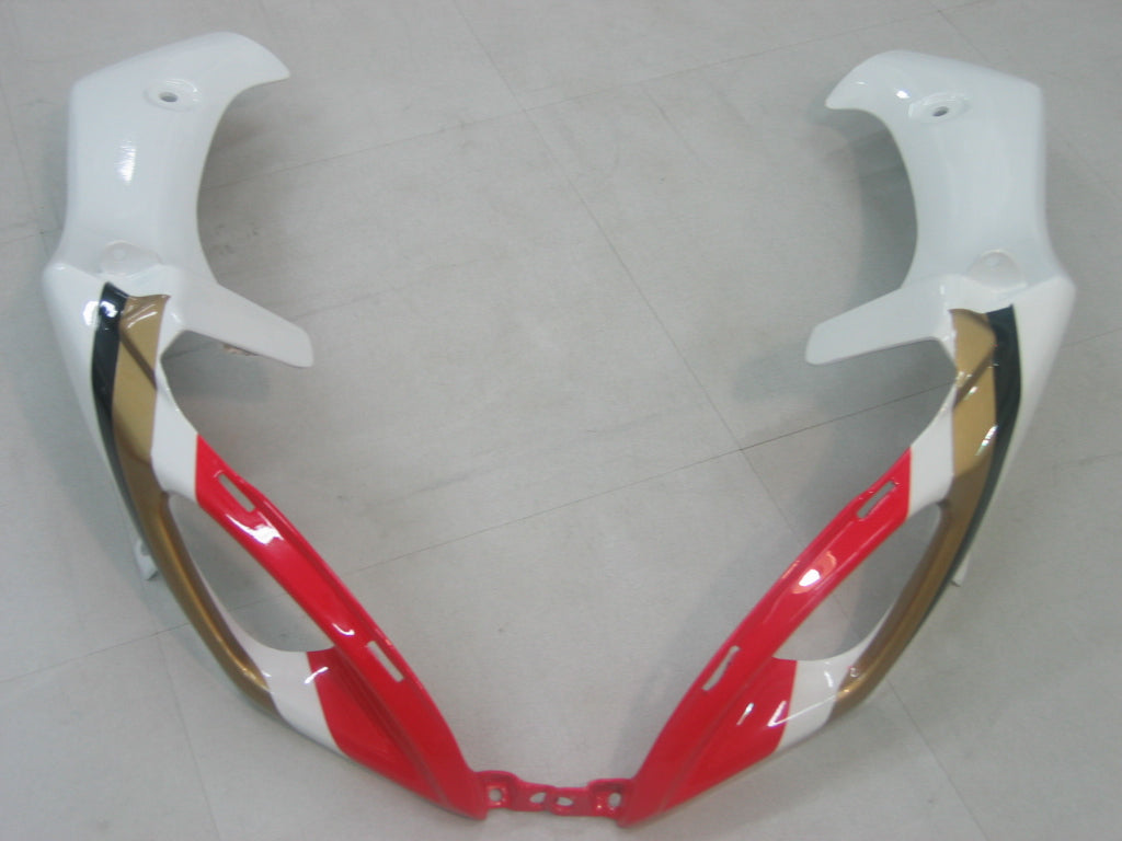Suzuki GSXR 1000 Blanc 2005-2006 & Carénages génériques rouges Lucky Strike Racing