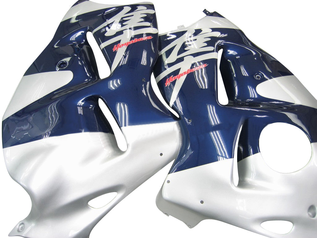 1999-2007 Suzuki GSX1300 Hayabusa Blue and Silver Hayabusa Racing Fairings Generic