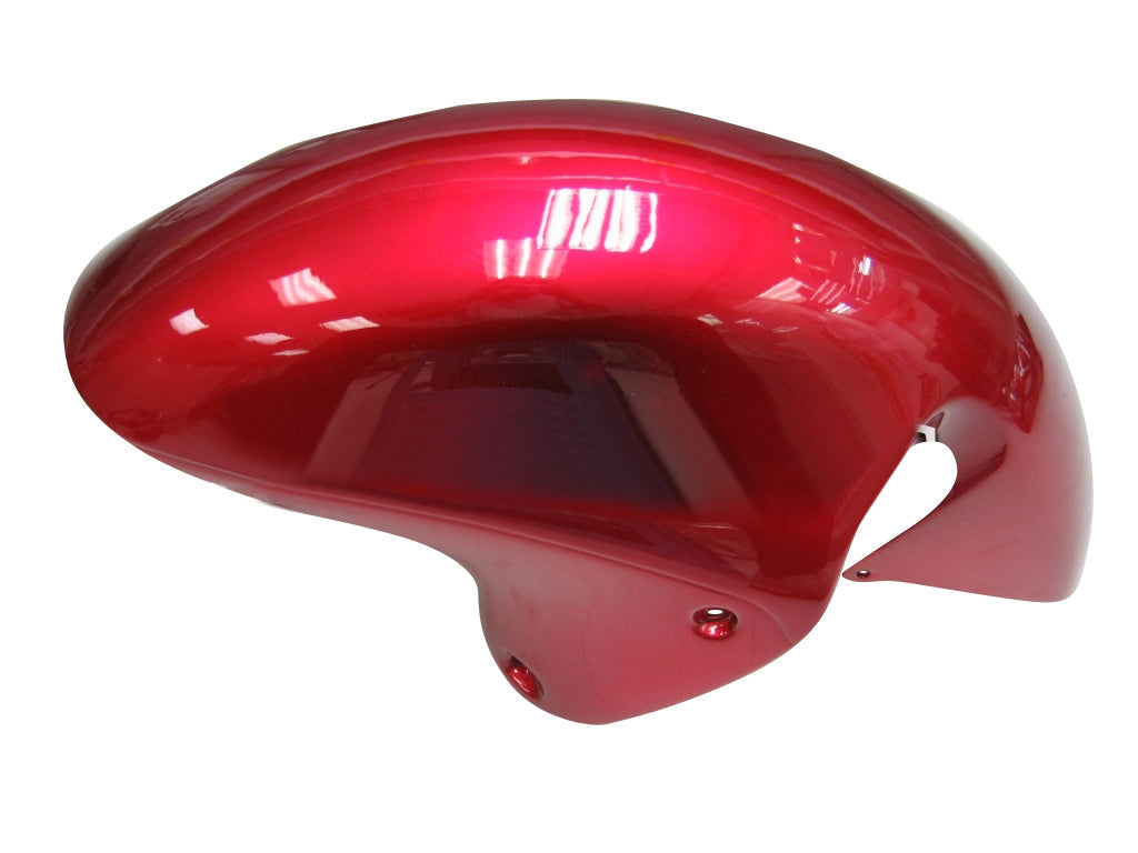 Carénage Amotopart rouge pour Suzuki Hayabusa GSXR 1300 1999-2007&Kit noir