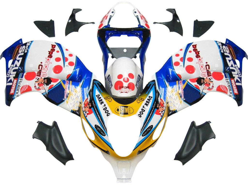1999-2007 Suzuki GSX1300 Hayabusa Multi-Color Pepephone Racing Fairings Generic