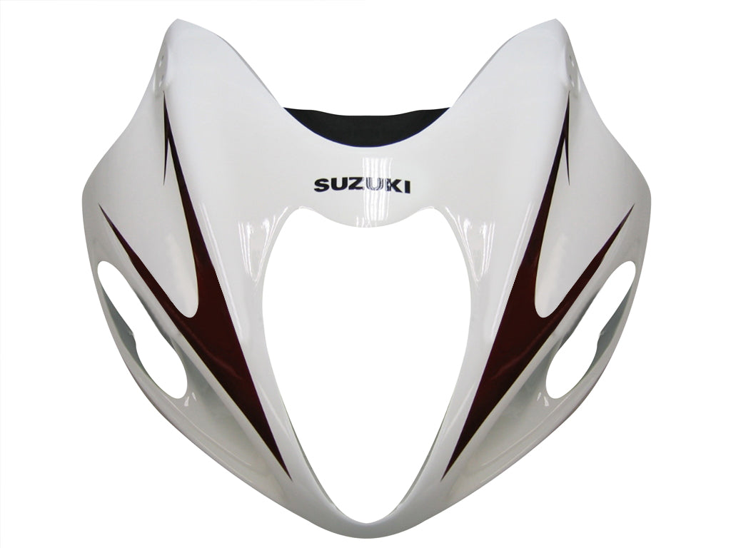 1999-2007 Suzuki GSX1300 Hayabusa White & Silver Hayabusa Racing Fairings Generic