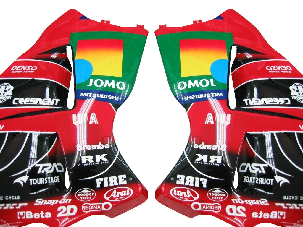 1999-2007 Suzuki GSX1300 Hayabusa Red Black Jomo Racing Fairings Generic