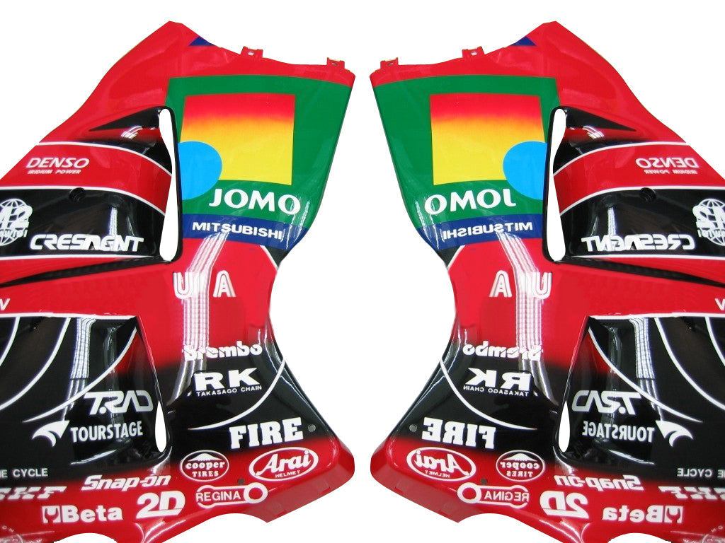 1999-2007 Suzuki GSX1300 Hayabusa Red Black Jomo Racing Fairings Generic