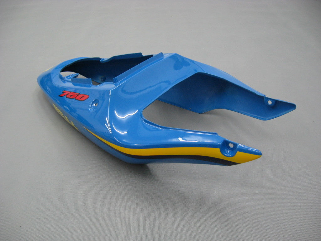 2001-2003 Suzuki GSXR 600 Blauw Zwart Rizla GSXR Racing Stroomlijnkappen Algemeen