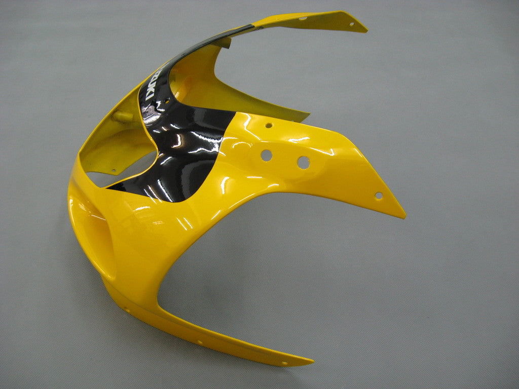 2001-2003 Suzuki GSXR 600 Yellow & Silver GSXR Racing Fairings Generic