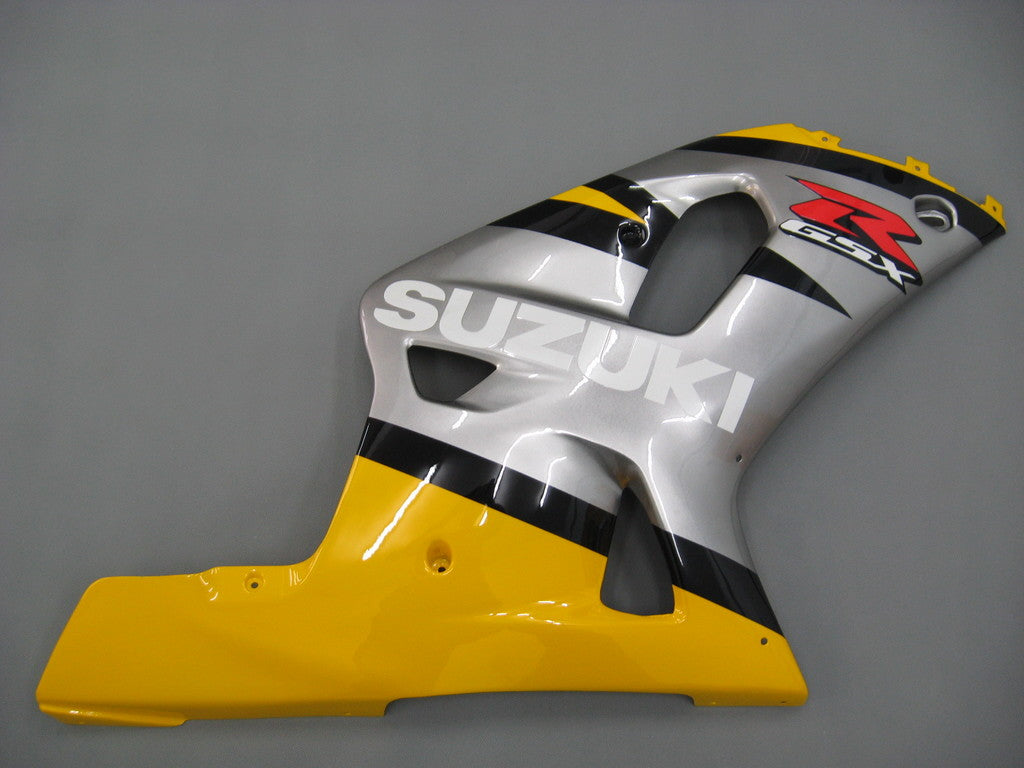2001-2003 Suzuki GSXR 600 Geel & Zilveren GSXR Racing Kuipen Generiek