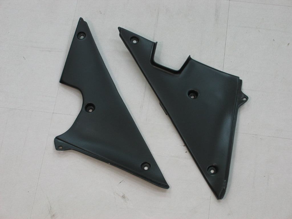 2001-2003 GSXR600 Bodywork Fairing Black ABS Injection Molded Plastics Set Generic