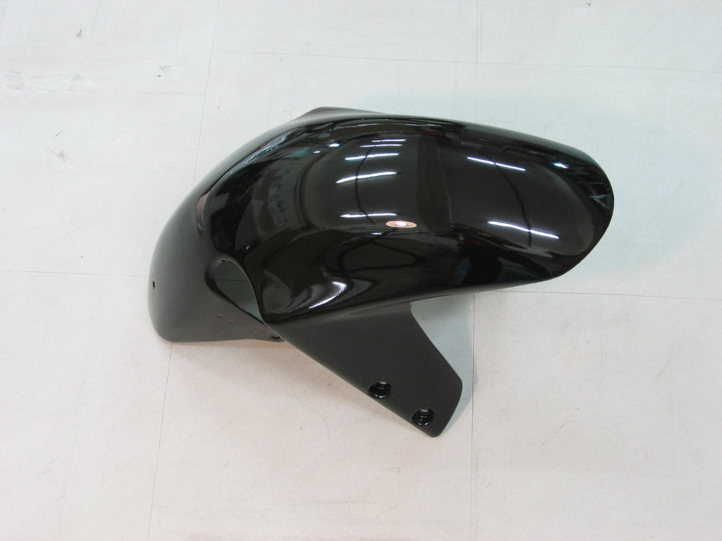 2001-2003 GSXR600 Bodywork Fairing Black ABS Injection Molded Plastics Set Generic