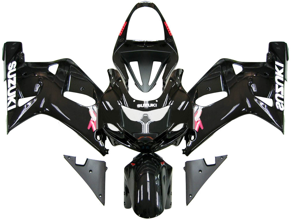 2001-2003 Suzuki GSXR 600 Noir GSXR Racing Carénages Générique