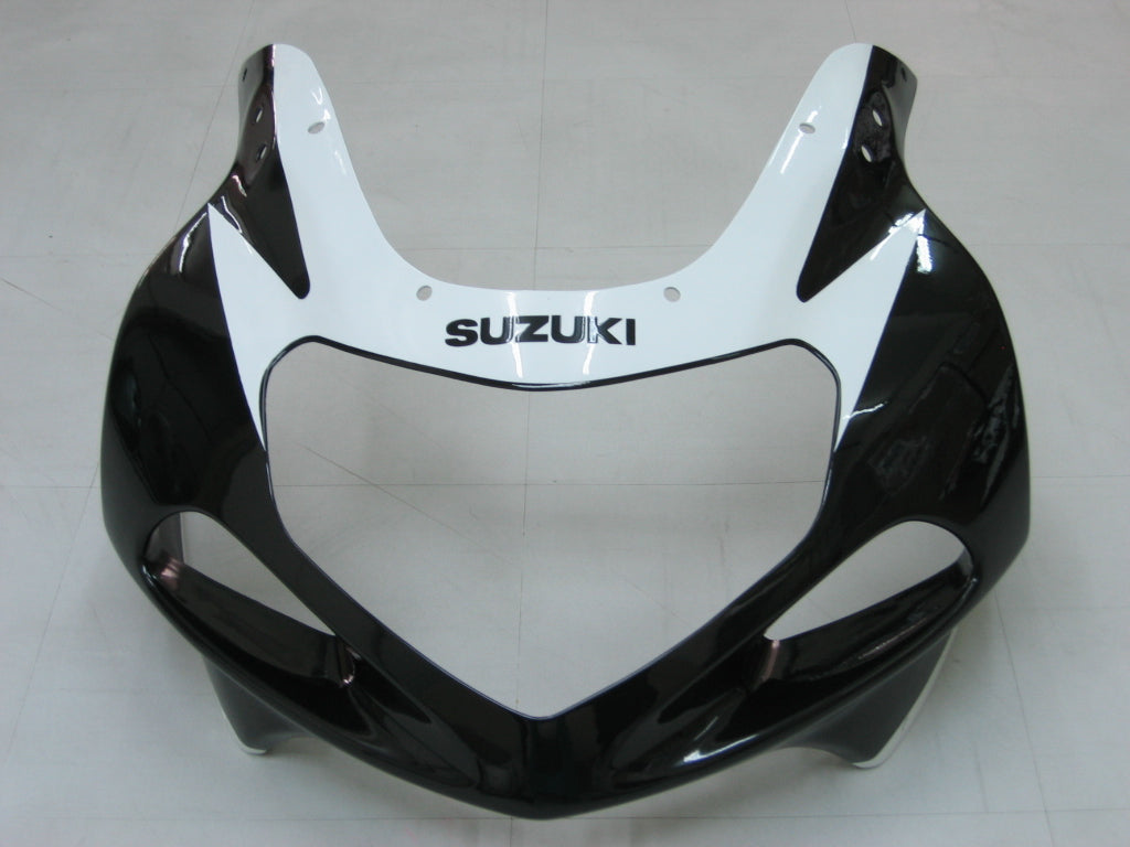 2001-2003 Suzuki GSXR 600 Black & White GSXR Racing Fairings Generic