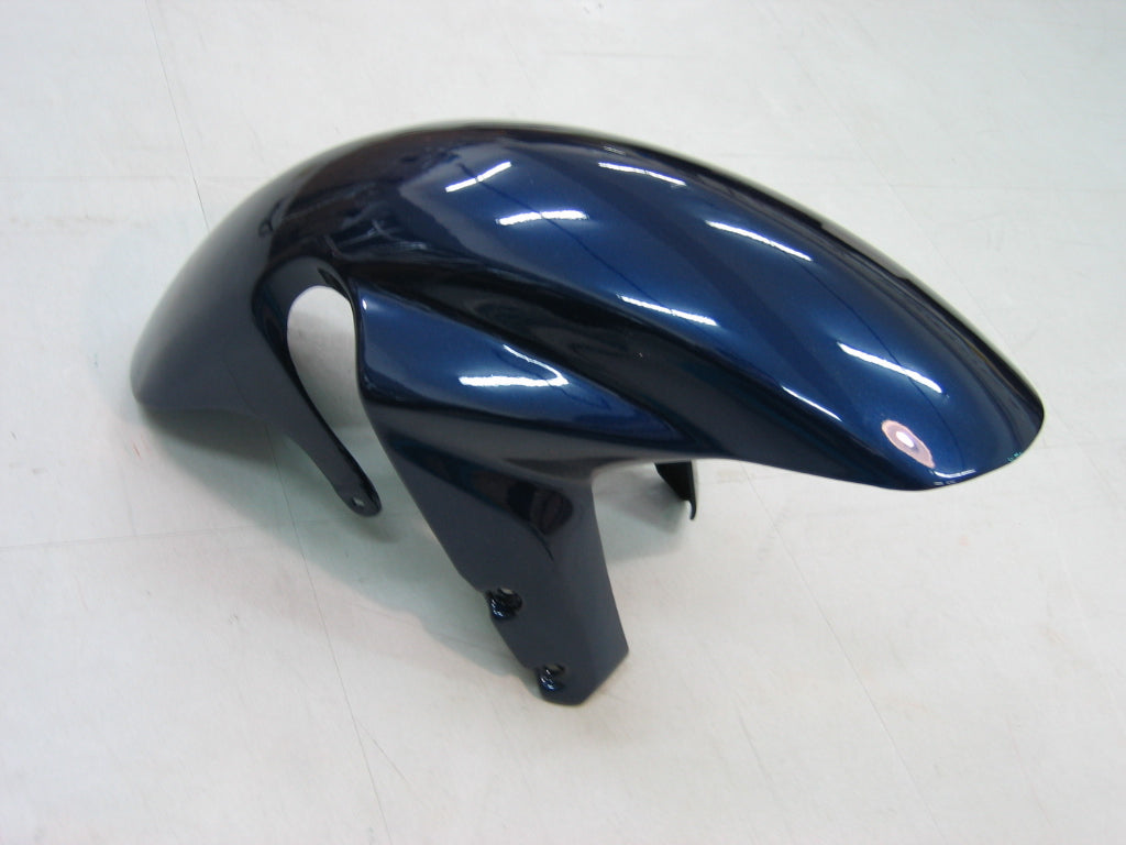Pour GSXR 600/750 2004-2005 Bodywork Fairring Blue ABS injection plastics moulées plastiques à chaud