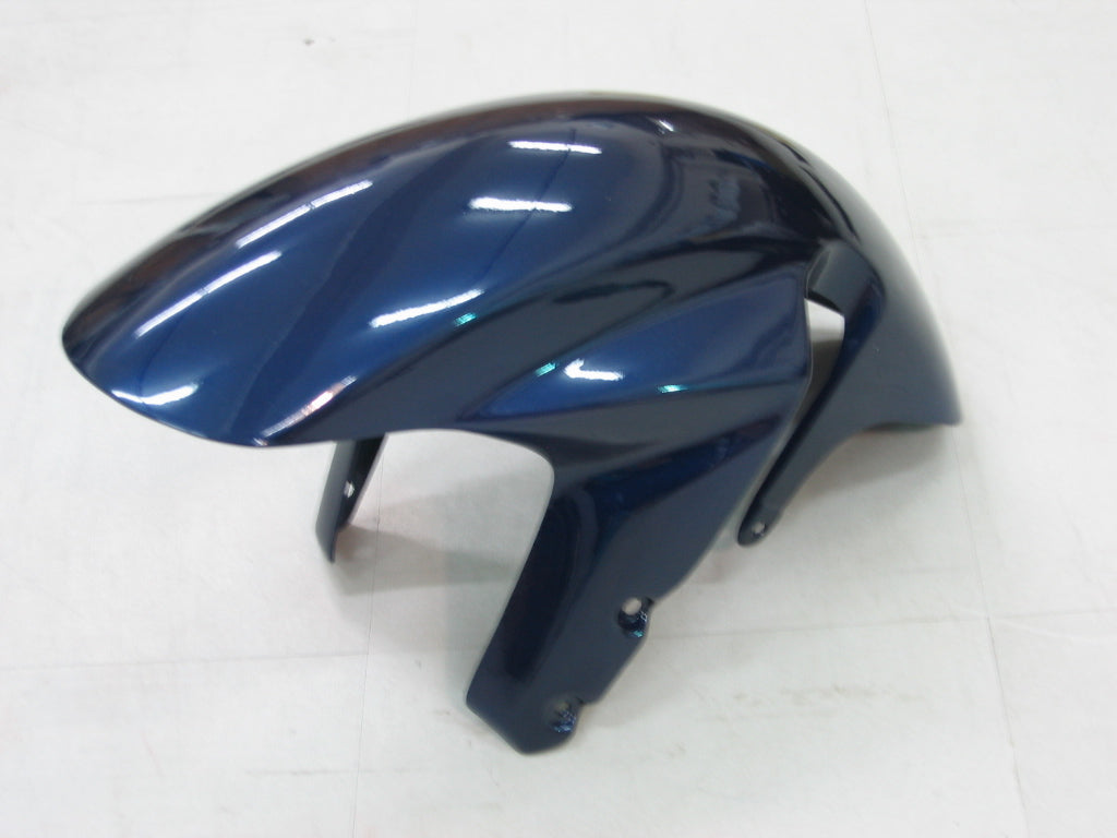 Pour GSXR 600/750 2004-2005 Bodywork Fairring Blue ABS injection plastics moulées plastiques à chaud