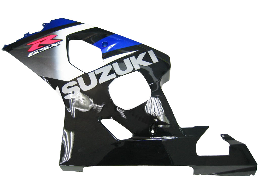 2004-2005 Suzuki GSXR 600 750 Blue Black Suzuki GSXR Racing Fairings Generic