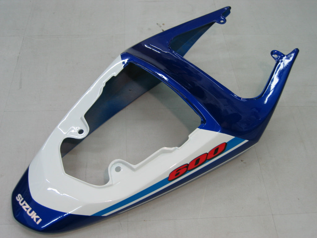 2004-2005 GSXR 600/750 Blauwe carrosseriekuip ABS spuitgegoten kunststofset Generiek