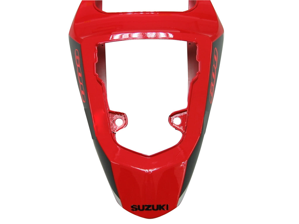 Suzuki GSXR 600 750 Rouge 2004-2005 & Carénages de course noirs GSXR génériques
