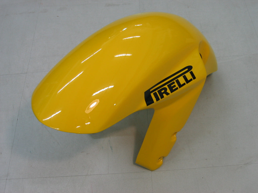 2004-2005 GSXR 600/750 carrosseriekuip geel ABS spuitgegoten kunststoffen set algemeen