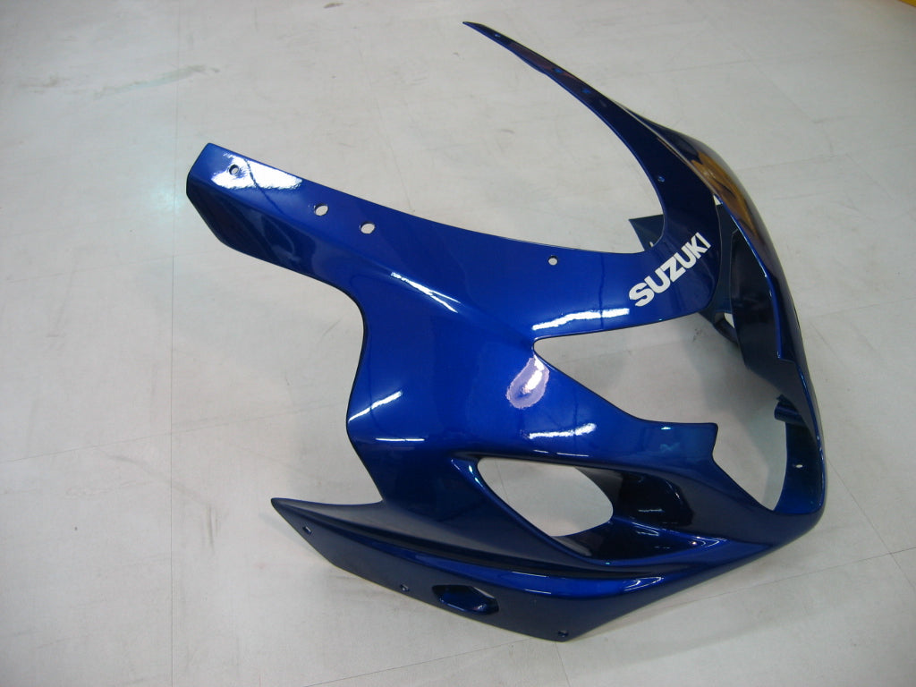 2004-2005 Suzuki GSXR 600 750 FAIRINGS BLUE SVART SILVER GSXR RACING GENERIC