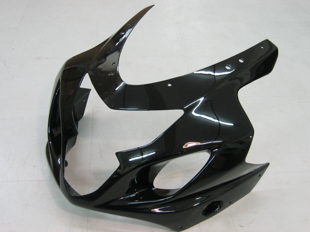 2004-2005 Suzuki GSXR 600 750 stroomlijnkappen geheel zwart GSXR Racing generiek