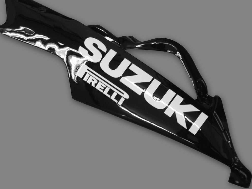 2006-2007 GSXR 600/750 White Bodywork Fairring ABS injection plastics moulées génériques