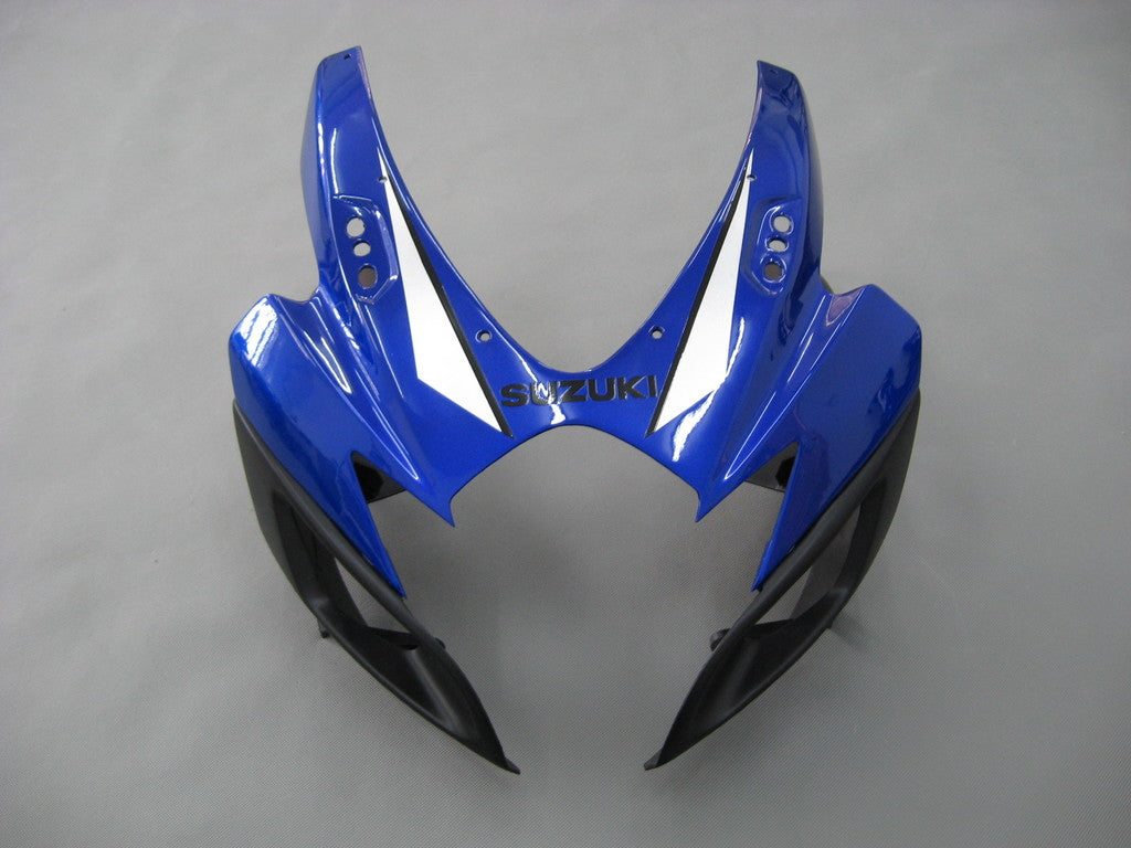 Carénage bleu Suzuki GSXR600750 2006-2007&Kit noir