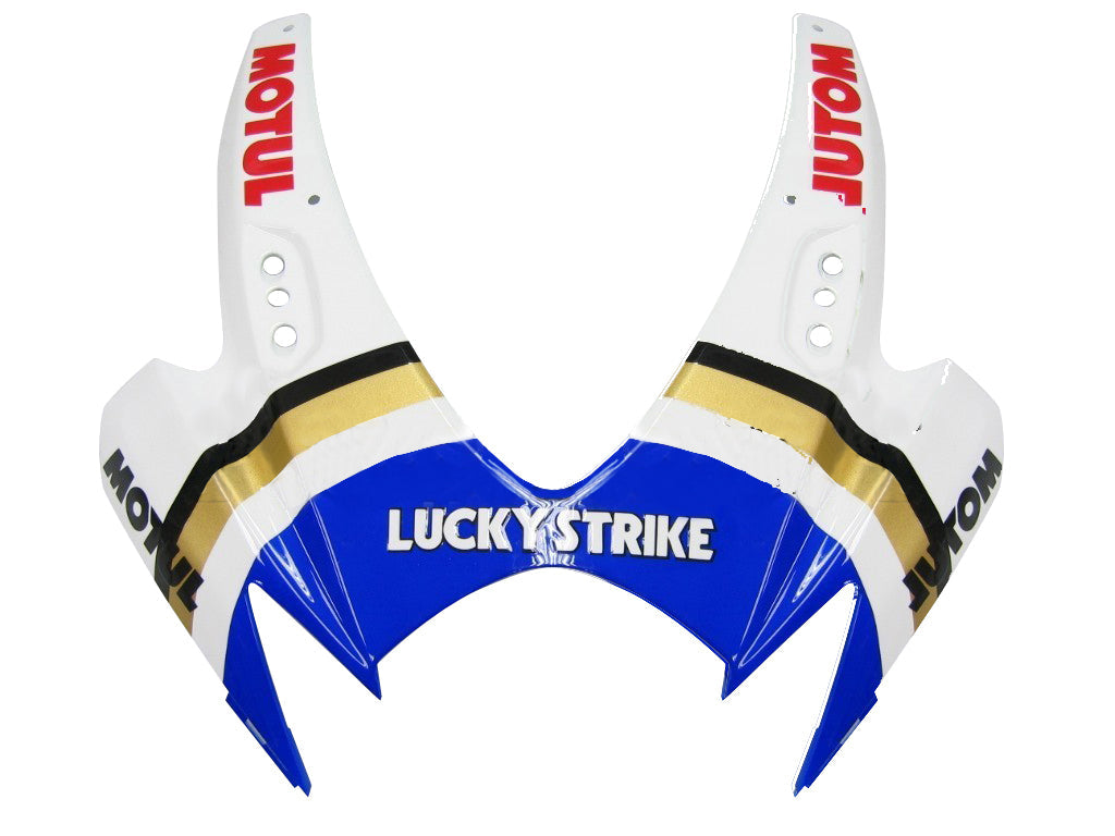 2006-2007 Suzuki GSXR 600 750 Vitblå Lucky Strike Racing Fairings Generic