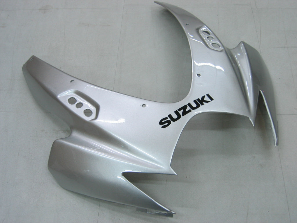 2006-2007 GSXR 600/750 Svart karosseri Fairing ABS Injection Molded Plastics Set Generic