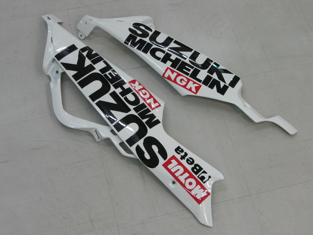 2006-2007 GSXR 600/750 Rød karosseri Fairing ABS Injection Molded Plastics Set Generic