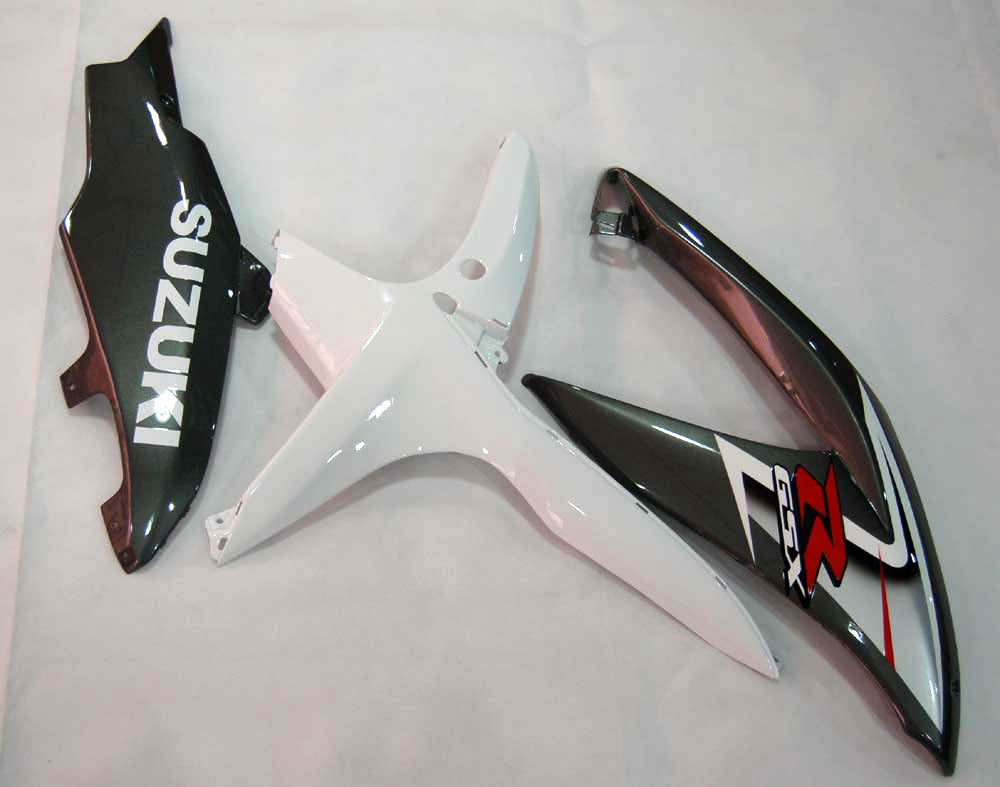 2008-2010 Suzuki GSXR 600 750 Wit & Zilveren GSXR Racing Kuipen Generiek