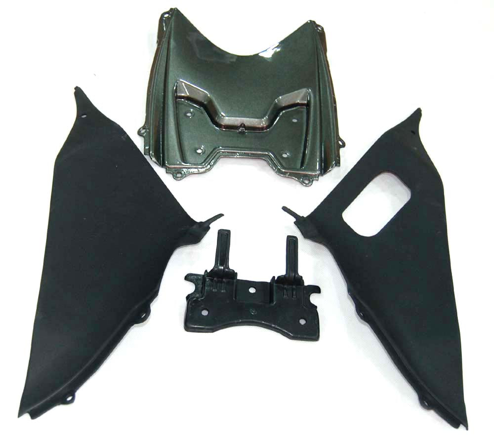 2008-2010 Suzuki GSXR 600 750 Wit & Zilveren GSXR Racing Kuipen Generiek