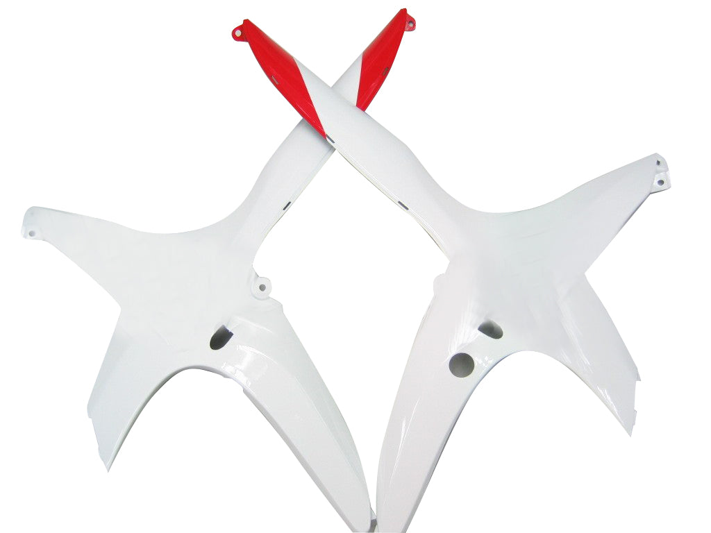 2008-2010 Suzuki GSXR 600 750 Azul Branco branco GSXR Racing Fairings genéricos