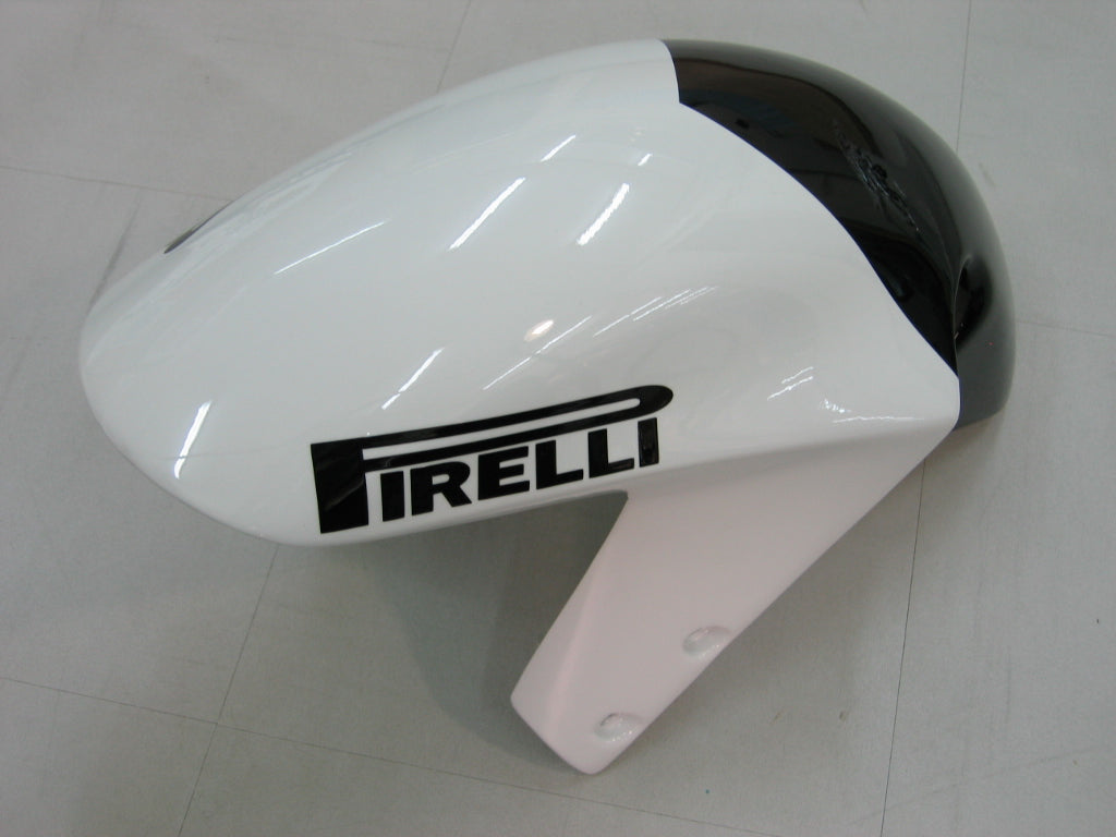 2001-2003 Suzuki GSXR 750 Fairings White Black Alstare Corona Racing Generic